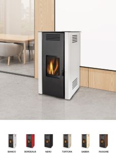 Camelia - stufa a pellet e policombustibile