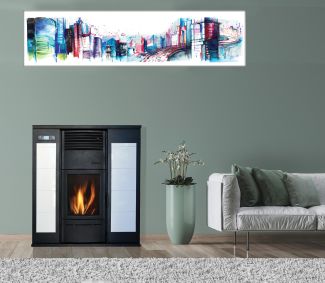 Stufe a pellet senza Canna Fumaria