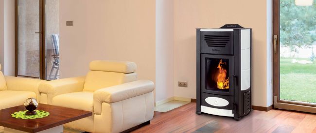 Stufa a pellet e policombustibile Pasian Aurora  NG