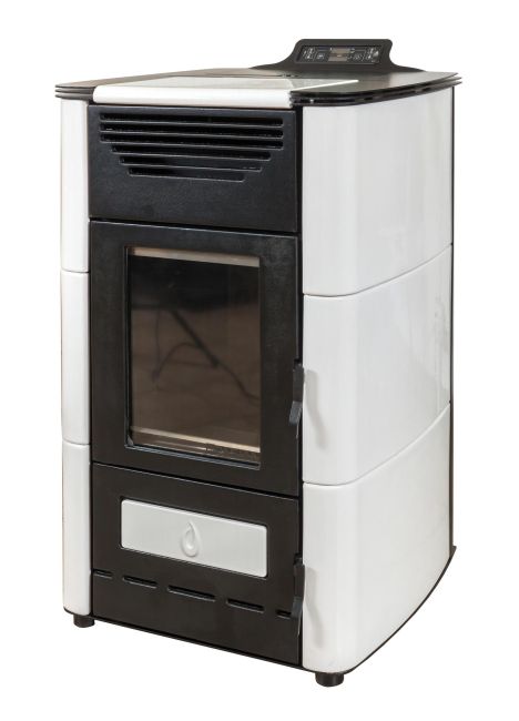 Funziona a pellet, mais, nocciolino, gusci di mandorle, triti in genere